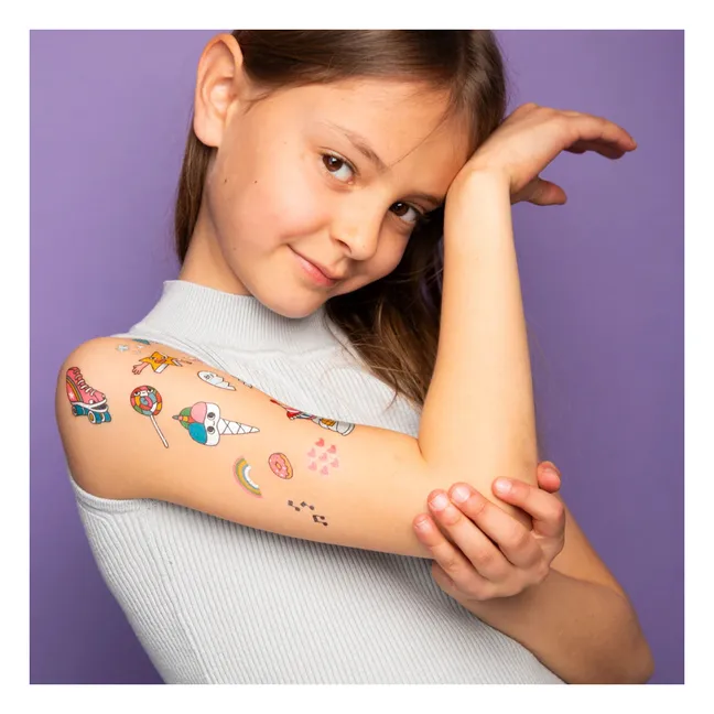 Tatouages temporaires Lily | Rose