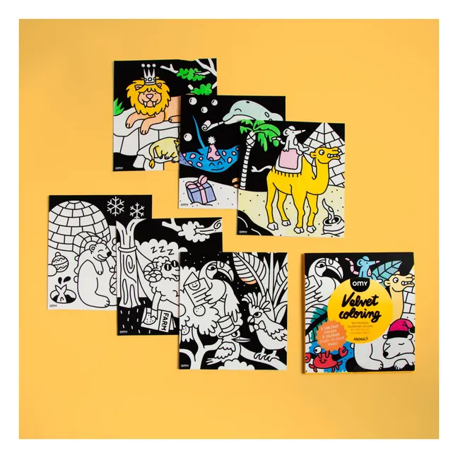 Coloriage velours Animaux