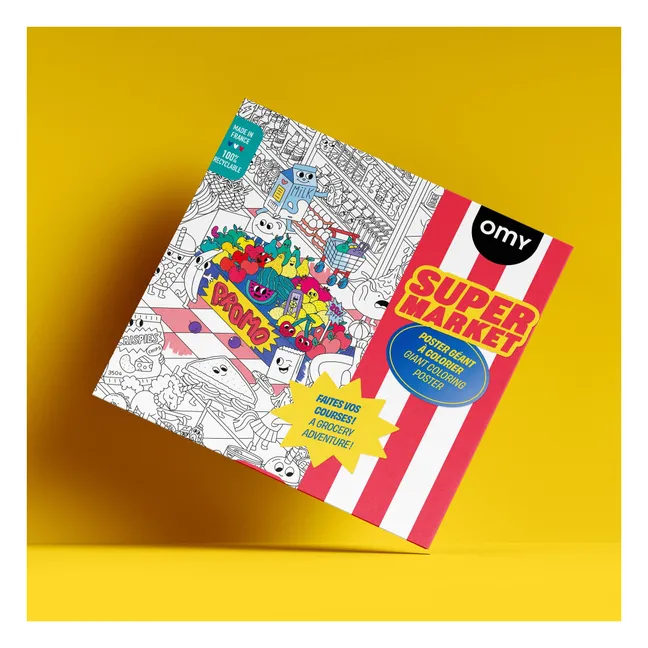 Poster Géant Super Marché