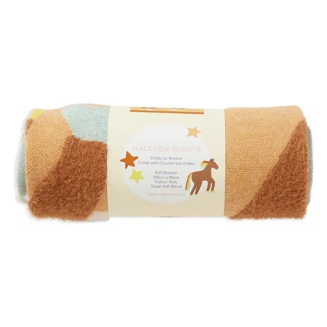 Couverture Chevaux | Bleu ciel