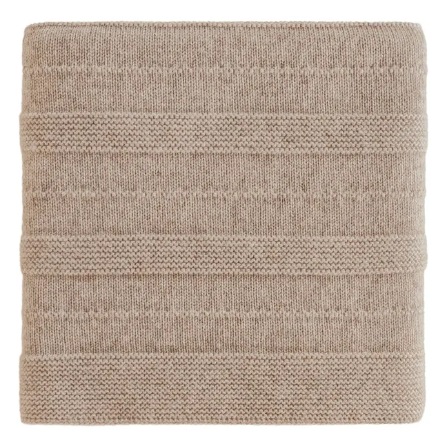 Couverture Holly Laine Mérinos | Sable