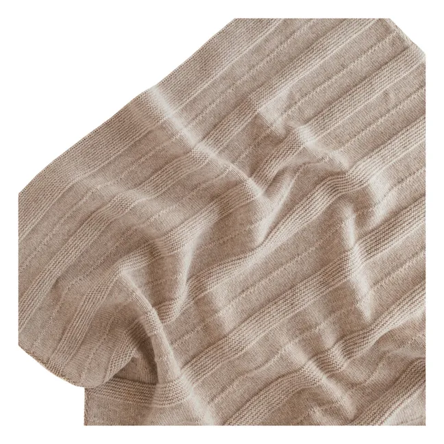 Couverture Holly Laine Mérinos | Sable