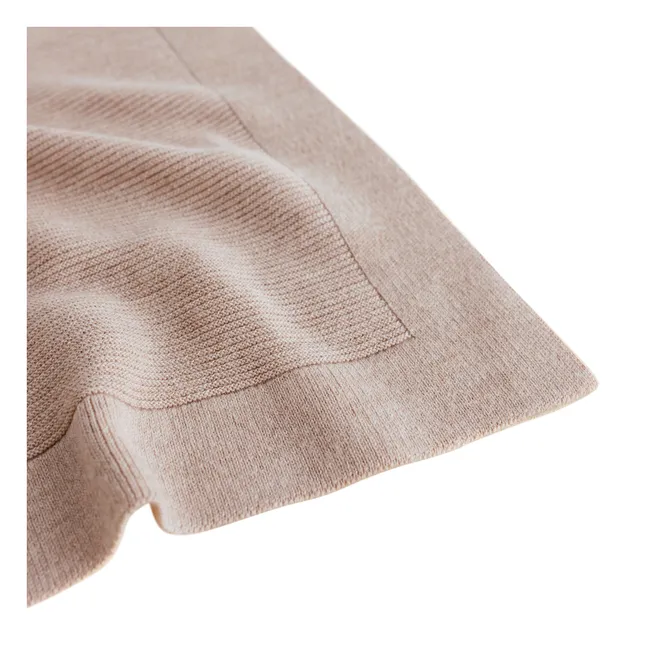 Couverture Gust Laine Mérinos | Sable