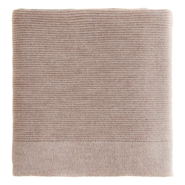 Couverture Gust Laine Mérinos | Sable