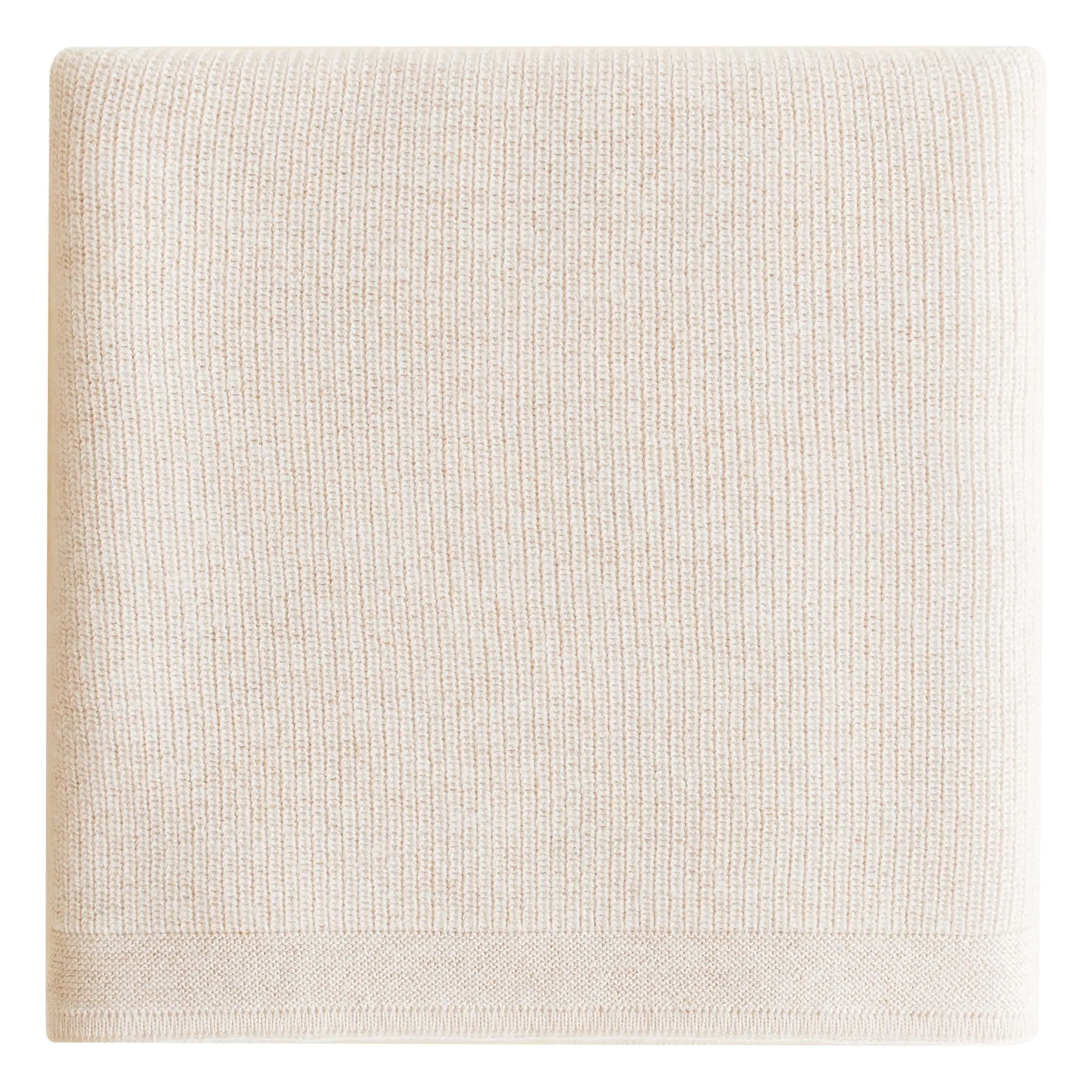 Hvid Cream Felix Merino Wool Blanket