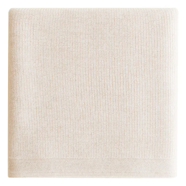 Felix Merino Wool Blanket | Cream