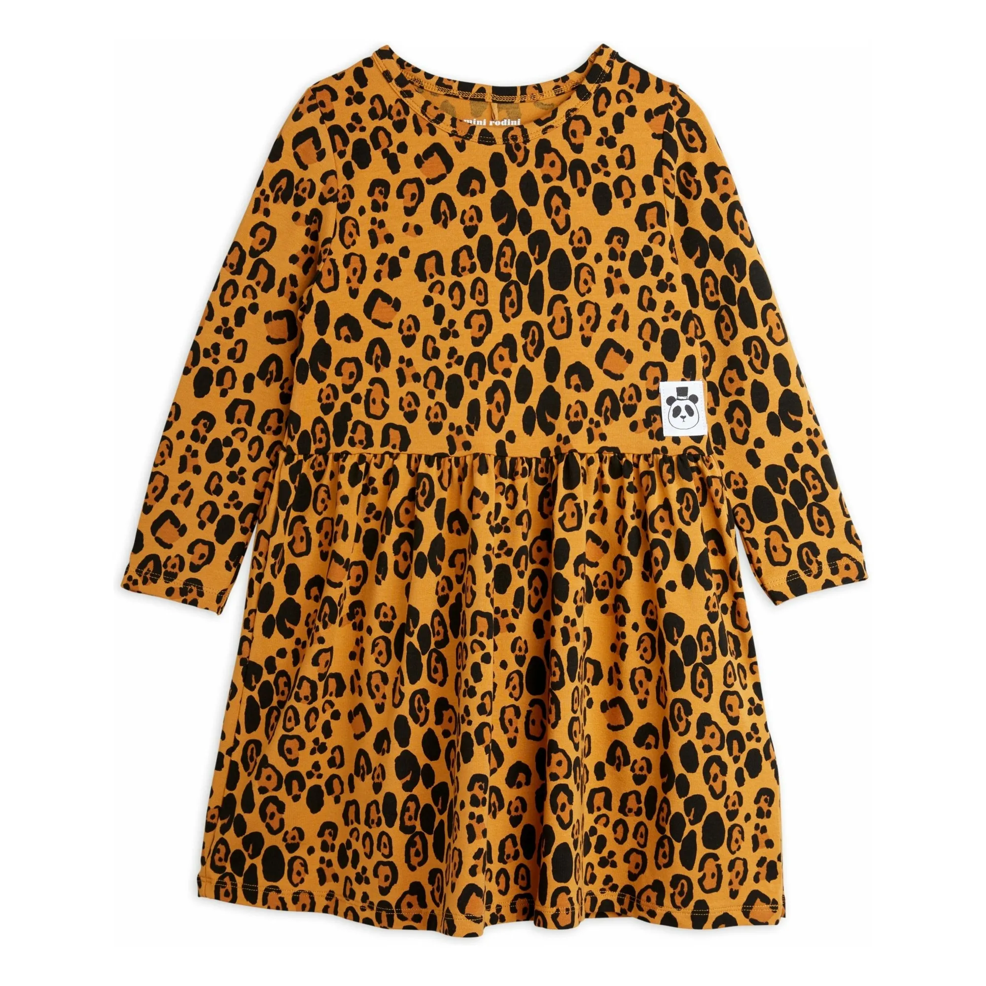 Mini Rodini Brown Leopard Dress