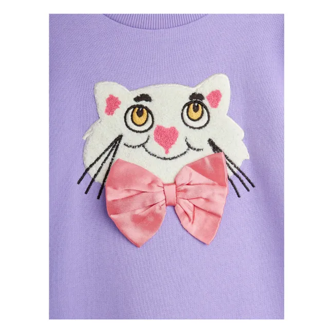 Robe Chat Coton Bio | Violet
