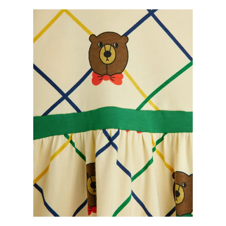 Vestido Osito Algodón Ecológico | Crudo- Imagen del producto n°3