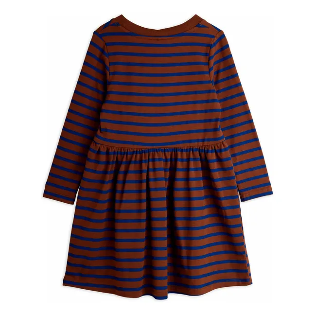 Robe Oiseau Coton Bio | Marron