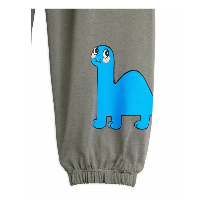 Jogger Dino de algodón orgánico | Gris- Imagen del producto n°3