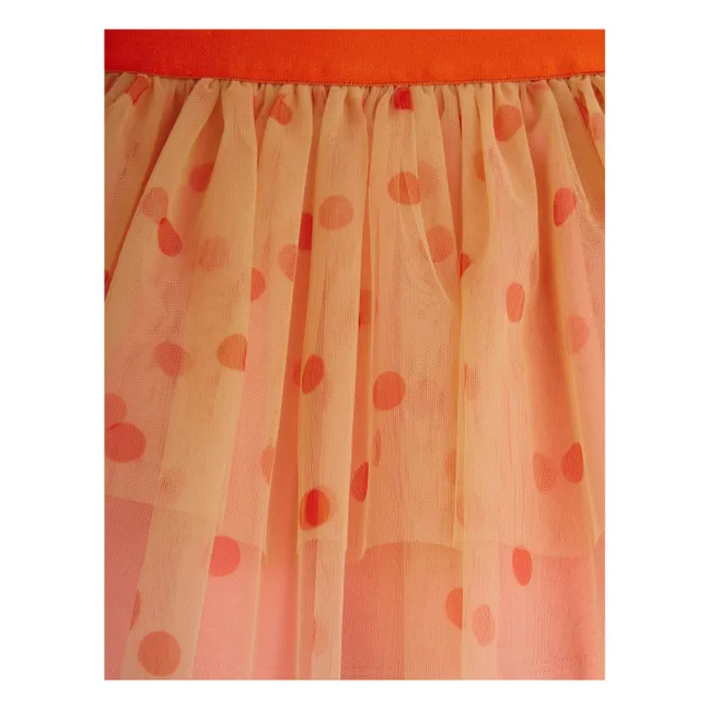 Jupe Tulle Pois | Rose