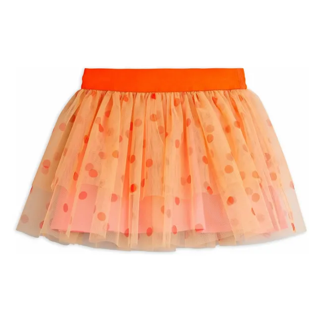 Gonna in tulle Pois | Rosa