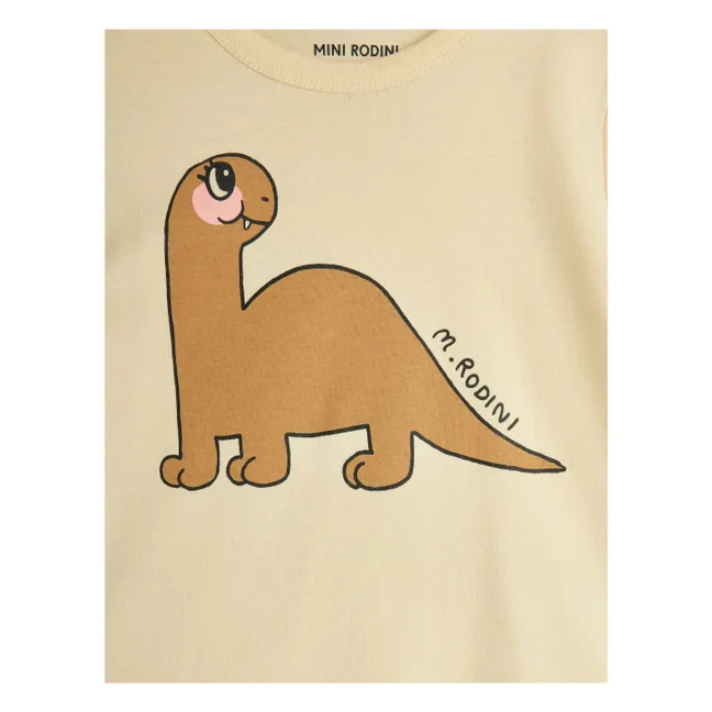 Dino SP organic cotton T-shirt | Beige
