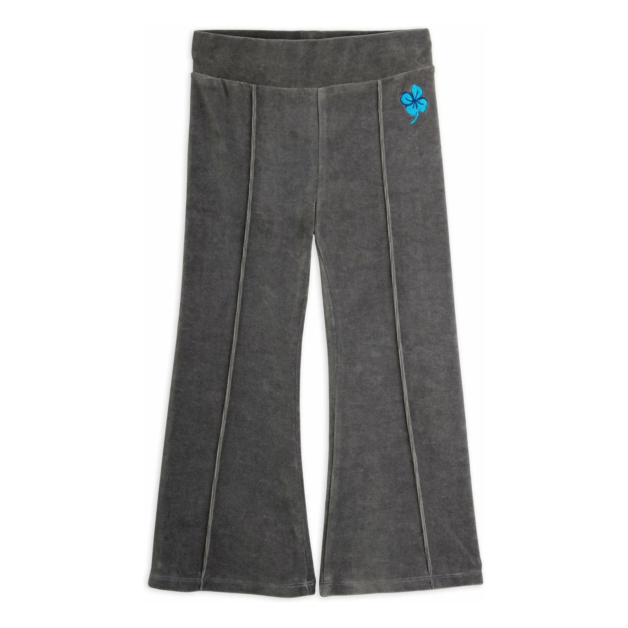 Mini Rodini Grey Clover Organic Cotton Jogger