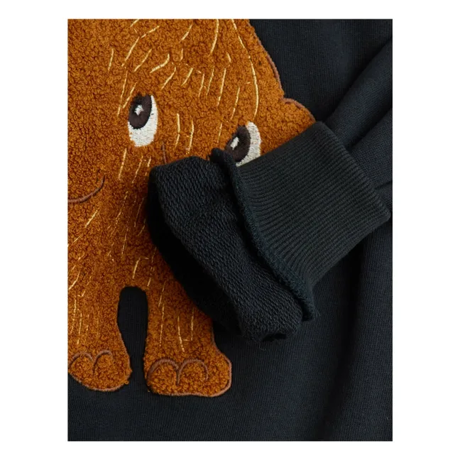 Sweat Mammouth Coton Bio | Noir