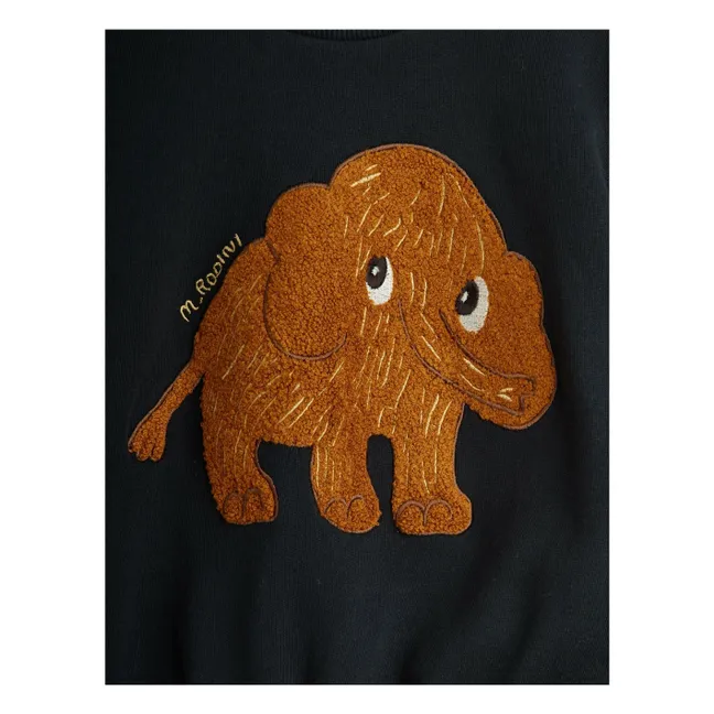 Sweat Mammouth Coton Bio | Noir