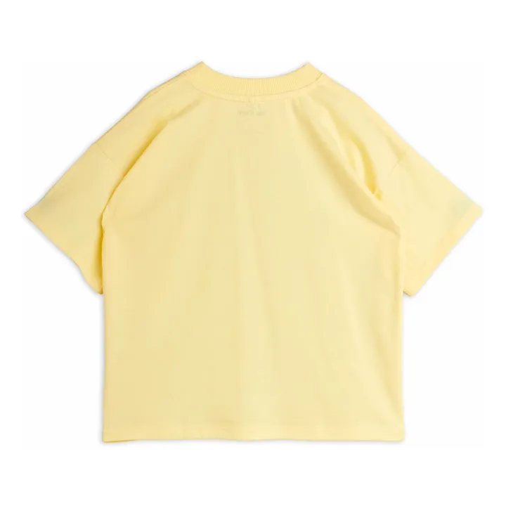 Camiseta Panda Algodón orgánico | Amarillo- Imagen del producto n°1