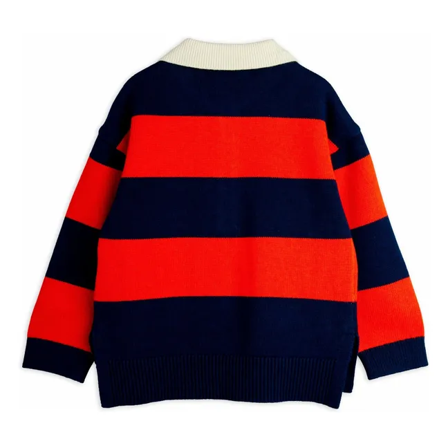 Polo Clover de algodón ecológico | Rojo