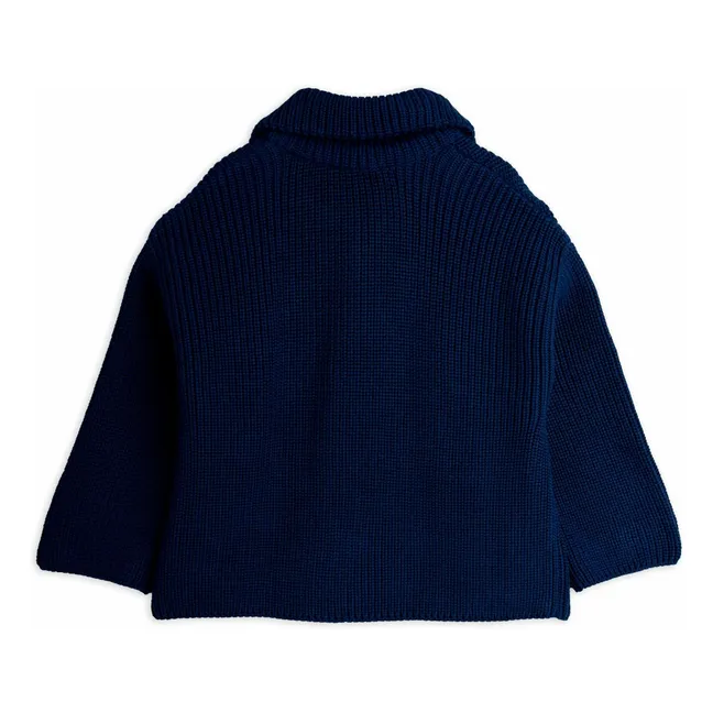 Pull Panda Coton Bio | Bleu