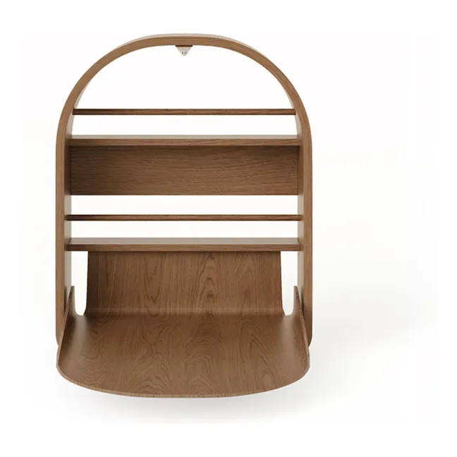 Kai wall-mounted changing table | Dark Oak