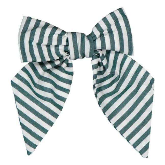 Barrette Carlotta Rayures | Vert