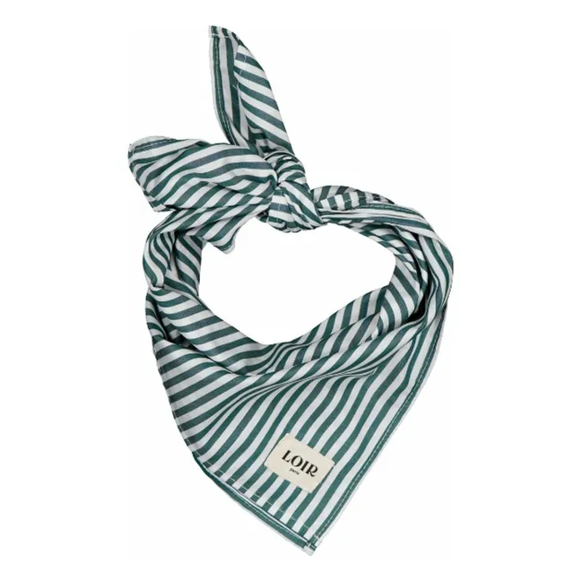 Foulard Alfred Rayures | Vert