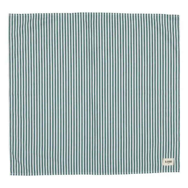 Foulard Alfred Rayures | Vert