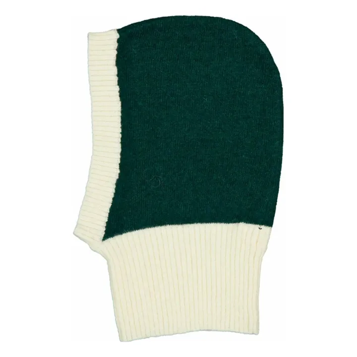 Cagoule Madeleine Laine | Vert- Image produit n°0