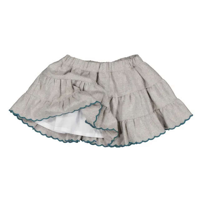 Gonna Bea Cotone organico | Grigio