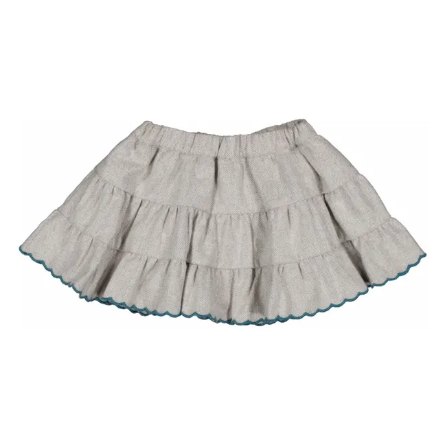 Jupe Bea Coton Bio | Gris