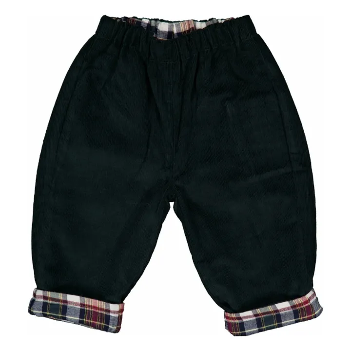 Pantalón reversible Nini | Verde- Imagen del producto n°0