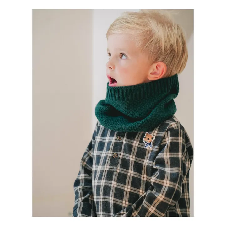 Cache-cou Stanislas Laine | Vert- Image produit n°1