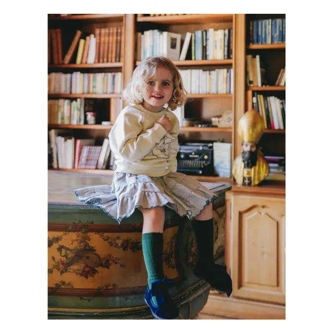 Jupe Bea Coton Bio | Gris