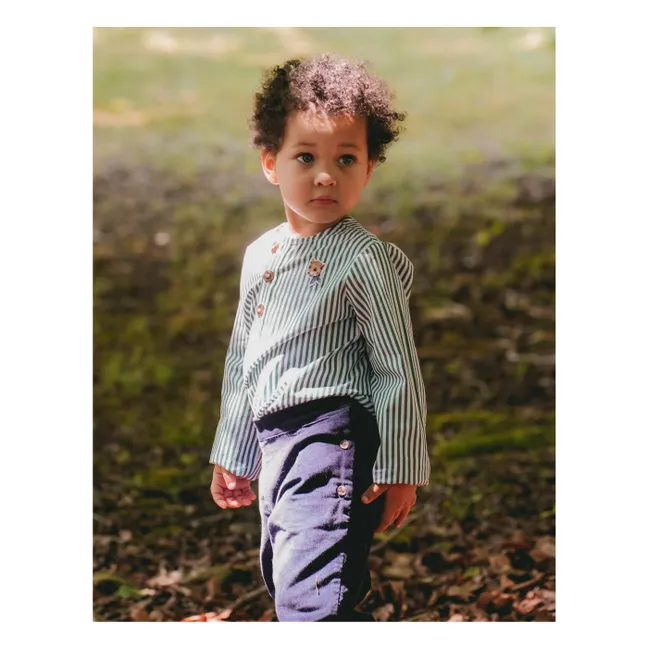 Kurta Rayures | Vert