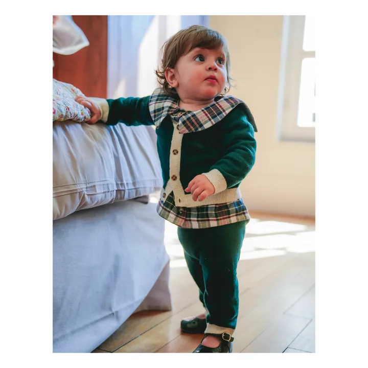 Cardigan Vassili Laine | Vert- Image produit n°2