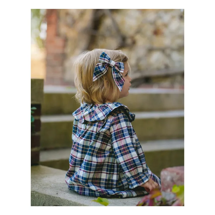 Robe Mary Carreaux | Rouge- Image produit n°6