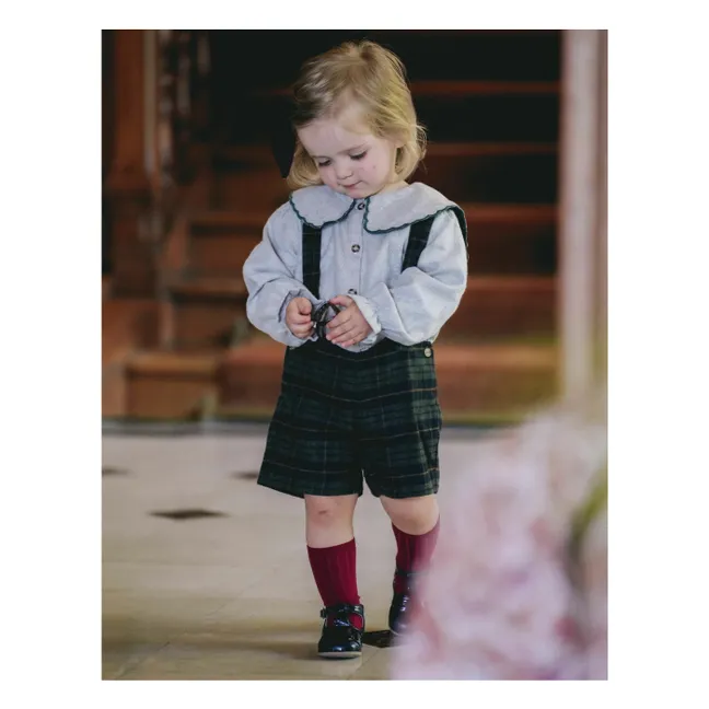 Blusa Loretta de algodón orgánico | Gris