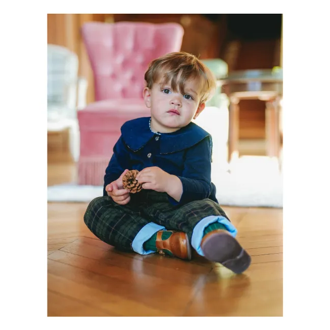 Pantalon Réversible Nini | Bleu marine