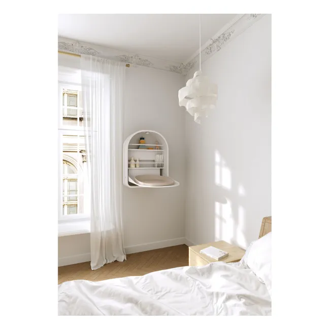 Kai wall-mounted changing table | White
