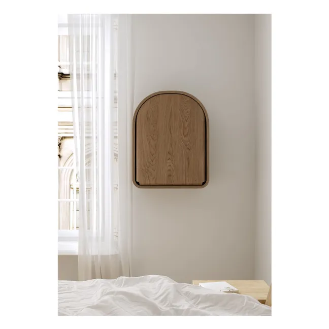 Kai wall-mounted changing table | Dark Oak