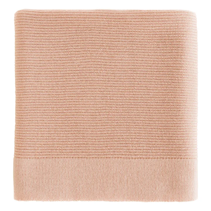 Manta de lana merina Gust | Albaricoque- Imagen del producto n°0