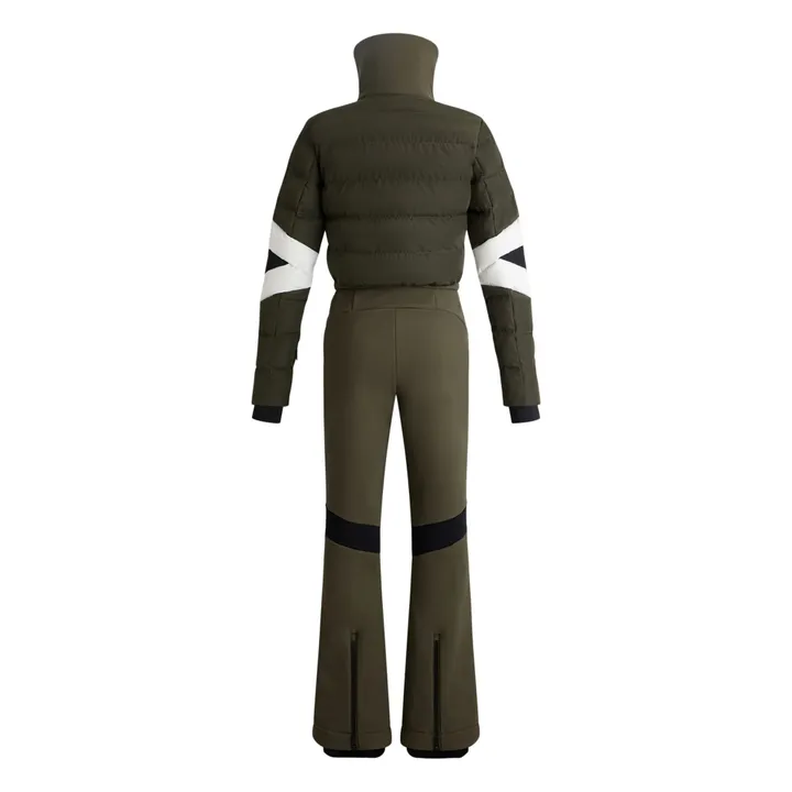 Clarisse Ski Suit | Khaki- Product image n°3