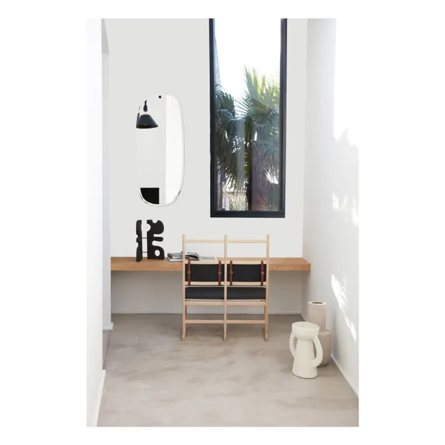 Miroir extra plat biseauté - forme aléatoire rectangulaire 35x83 cm