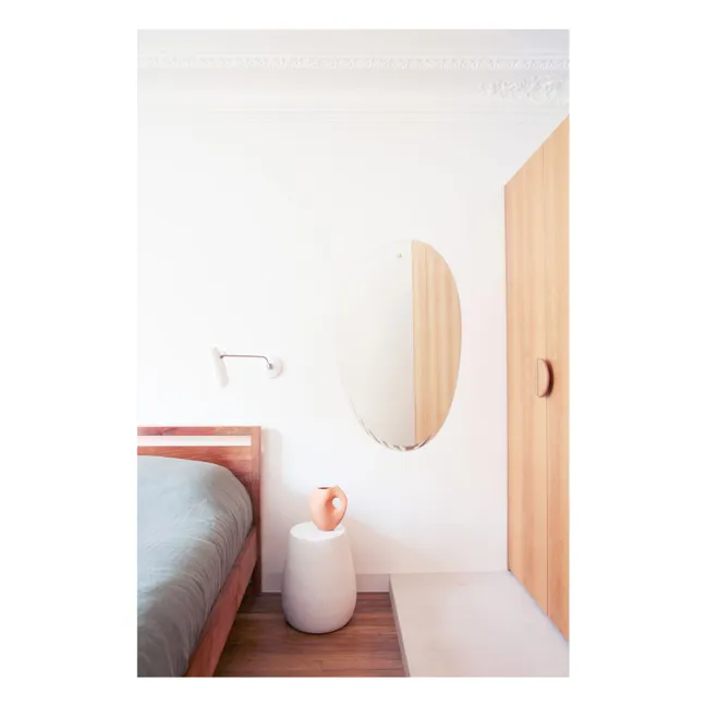 Miroir extra plat biseauté - forme aléatoire ovale 60x100 cm