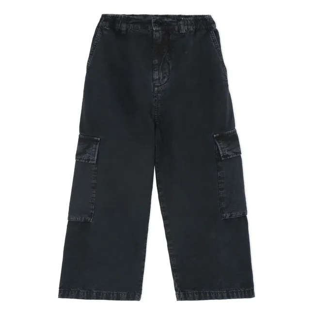 Jean Cargo Tysco | Denim noir