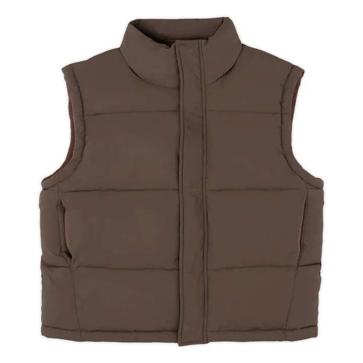 Doudoune Sans Manches Ifabay-B | Marron- Image produit n°0