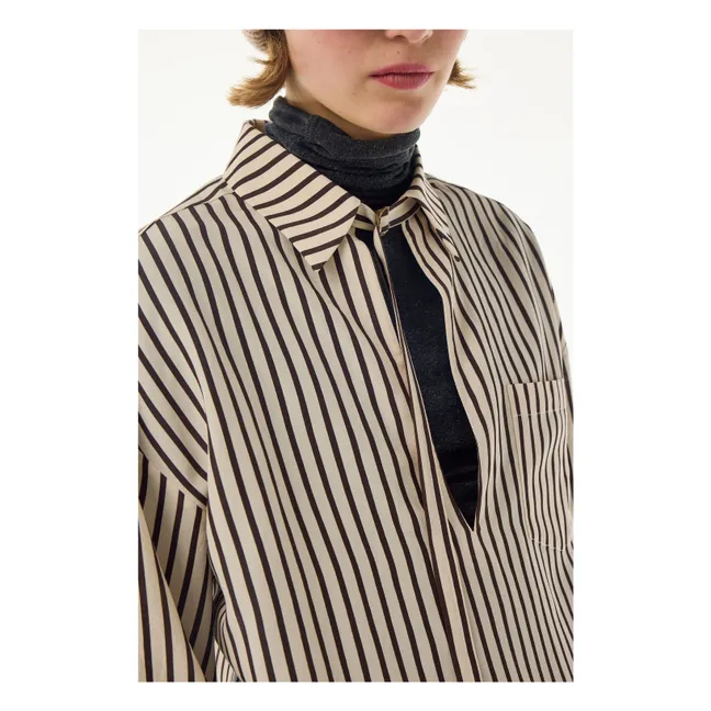 Blouse Christies Rayée | Marron