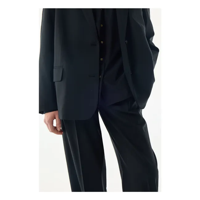 Tailoring London Virgin Wool Jacket | Black