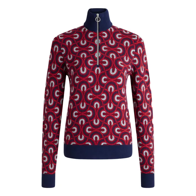 Jersey de punto Pill | Caoba